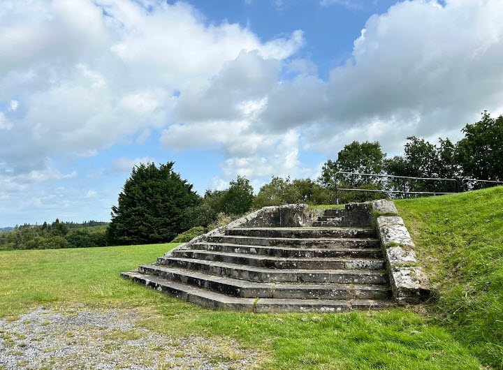 Rossmore Castle Ruins, Republic of Ireland, Ireland